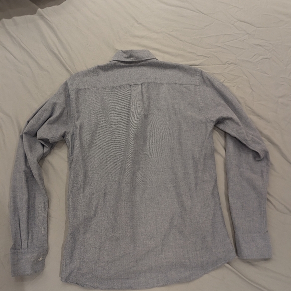 Burrows and hare light blue small button-up shirt - Picture 3 of 3